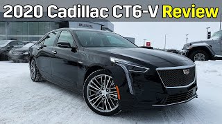 Review 2020 Cadillac CT6V 42L Blackwing TwinTurbo V8 AWD [upl. by Enitsirk391]