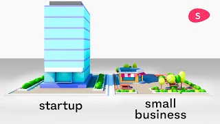 Startup vs Small Business What’s the difference  Startups 101 [upl. by Oman210]