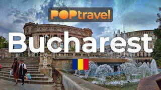 BUCHAREST Romania 🇷🇴 4K 60fps UHD [upl. by Anelhtac]