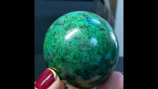 Chrysocolla Sphere  77 [upl. by Vadim]