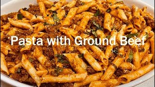 Pasta with Ground Beef [upl. by Juliette890]