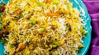 Biryani Recipe  Restaurant Style Hyderabadi Veg Dum Biriyani Recipe [upl. by Germana]