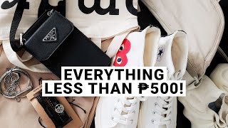 14 Items Affordable SHOPEE Haul Mens Fashion Accessories Bags Shoes [upl. by Einnaoj663]