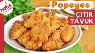 Popeyes Çıtır Tavuk Tarifi 💯💃 Gerçeğini Aratmaz [upl. by Harsho]