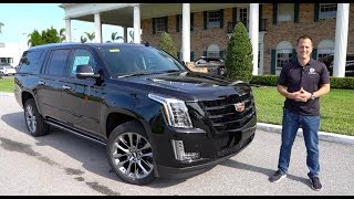 Is the 2020 Cadillac Escalade ESV BIGGER amp BETTER than the Navigator [upl. by Inek]