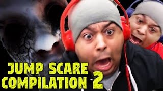 HILARIOUSSCARY JUMP SCARE COMPILATION 2 [upl. by Kuehn]