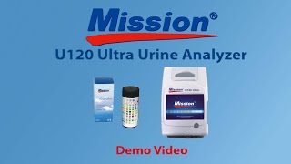 ACON Labs  Mission U120 Ultra Urine Analyzer Demo Video [upl. by Yecaw]