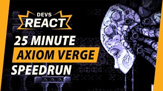 Axiom Verge Developers React to 25 Minute TAS Speedrun [upl. by Nyleahcim]