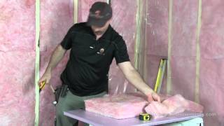 How To Install Batt Insulation [upl. by Yltneb716]