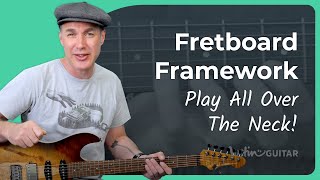 How to Build a Fretboard Framework amp Play All Over The Neck [upl. by Mallina568]