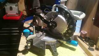 MAC ALLISTER COMPOUND MITRE CHOP SAW [upl. by Franci]