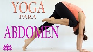 Yoga para ABDOMEN PLANO 30 min  Clase 3 [upl. by Kalin]