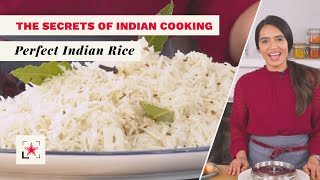 The Secrets of Indian Cooking Perfect Indian Rice [upl. by Muire188]