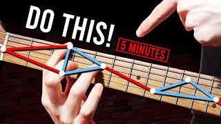 How to INSTANTLY visualize the FULL fretboard Guitar Lesson [upl. by Pippa]