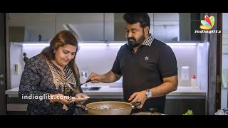 Video  ലാലേട്ടന്റെ Special Chicken Recipe  Mohanlal Cooking Video  Marakkar Arabikadalinte Simham [upl. by Rheims]