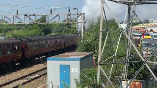 6233 “Duchess of Sutherland” departing from Crewe 160722 [upl. by Xavier243]