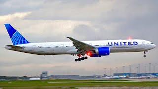 4K Beautiful Evening Plane Spotting at Chicago OHare Airport [upl. by Dolan63]