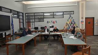 WCA School Board Meeting 101624 [upl. by Susej]