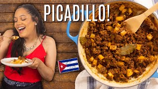 Cuban Style Picadillo  Ground Beef Recipes  Chef Zee Cooks [upl. by Echo]