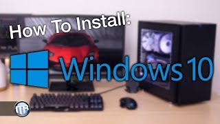 Anleitung  How To Gaming PC einrichten  Windows 10 amp Treiber installieren [upl. by Malissa]