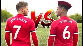 DAVID BECKHAM VS PAUL POGBA [upl. by Ailes115]