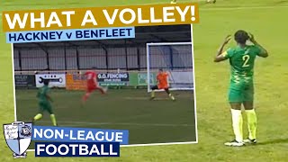 HACKNEY v BENFLEET  WHAT A VOLLEY [upl. by Sarid134]