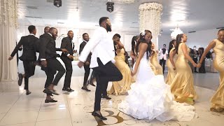 BM and Arlette Congolese Wedding  First Entrance  Phoenix Arizona [upl. by Cirdor]