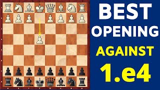 The BEST Chess Opening for Black Against 1e4 [upl. by Proudman]