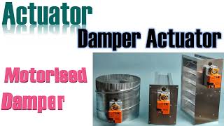 Actuators Damper Actuators Motorized DamperHVAC2021 [upl. by Anilecram]