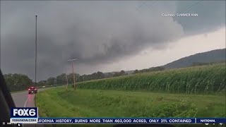 At least 2 Wisconsin tornadoes with Saturday storms  FOX6 News Milwaukee [upl. by Yarrum]