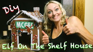 Elf On The Shelf House Craft [upl. by Attehcram193]