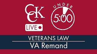 VA Remands and How Long They Take [upl. by Olleina187]