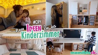 Neue DIY Ideen 👉🏻 Kinderzimmer 🎨🤹🏻‍♀️ Roomtour  Ikea Hacks  mamiblock [upl. by Kcaj]