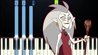 The Owl House  Eda’s Requiem Piano Tutorial [upl. by Iak]