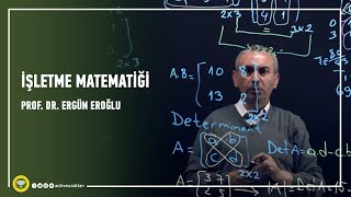 AUZEF Canlı Ders  İşletme Matematiği [upl. by Assela]