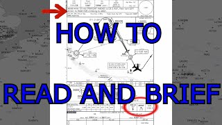 Jeppesen APPROACH CHARTS  How to READ AND BRIEF [upl. by Yllib909]