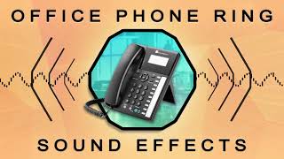 Office Phone Ringing  Free Sound Effect [upl. by Gnok]