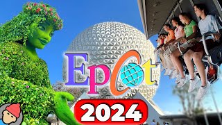 Epcot RIDES amp ATTRACTIONS 2024  Walt Disney World [upl. by Oicirtap]