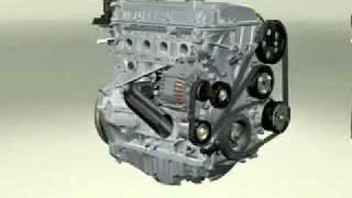 FORD DuraTec Engine 3D Simulation [upl. by Idleman740]