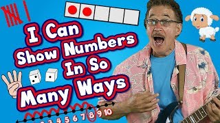 I Can Show Numbers In So Many Ways  Math Song for Kids  How to Represent Numbers  Jack Hartmann [upl. by Newkirk]