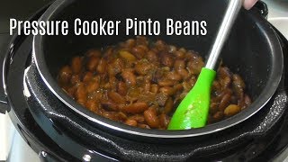 Pressure Cooker Pinto Beans  No Soak Quick Cook Beans  Cosori 2 Quart Electric Pressure Cooker [upl. by Enihpled]