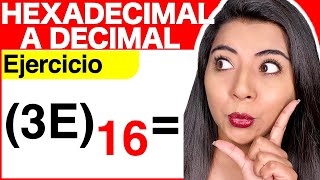 CONVERTIR de HEXADECIMAL a DECIMAL  Ejercicio 5 [upl. by Von]