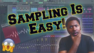 Sampling is Easy FL Studio Beginner sampling tutorial [upl. by Schenck265]