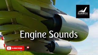 Plane Engine Sounds Compilation  Zurich Airport [upl. by Mastat423]