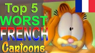 Top 5 Worst French Cartoons [upl. by Corilla333]