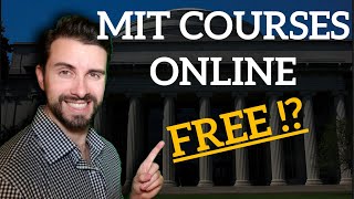 MIT Online Courses for FREE  What They Offer and How to Access [upl. by Gosselin]