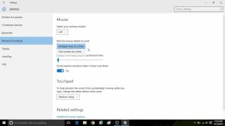 How to Change Mouse and Touchpad Settings in Windows 10 [upl. by Mirabella928]