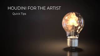 Houdini For The Artist  Quick Tips  Volume Collisions [upl. by Gintz]