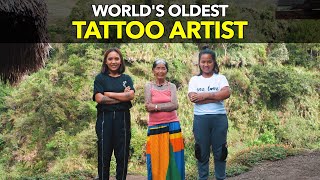 Worlds Oldest Tattoo Artist [upl. by Maffei300]