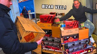 BIZAR GROTE VUURWERK COLLECTIE OPHALEN [upl. by Enitsuj198]